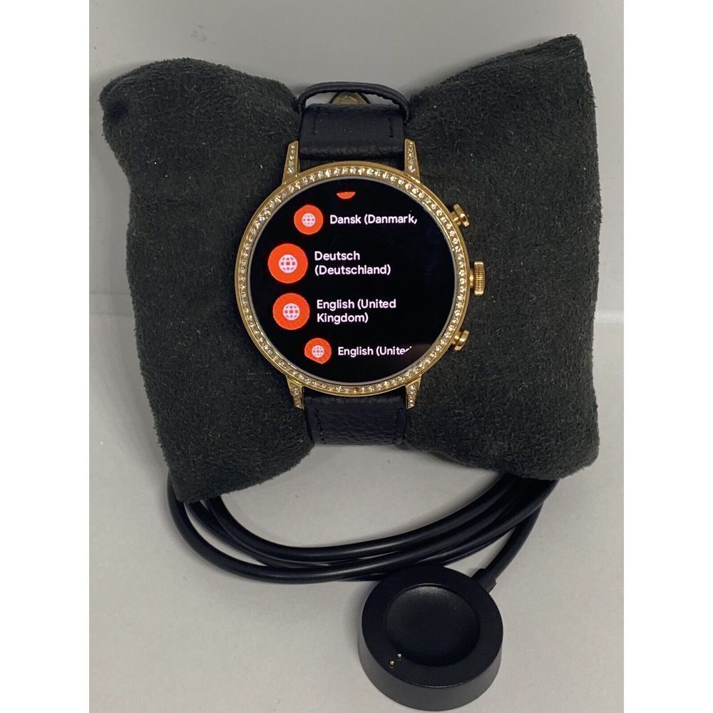 Fossil Gen 4 Authentic Digital Dial Smart Watch Custom Band FTW6011 AB523